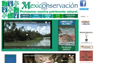Desktop Screenshot of mexiconservacion.org